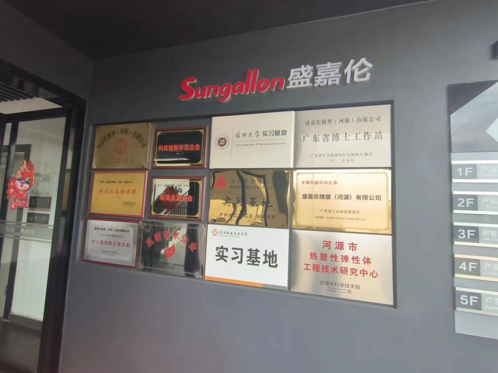 sungallon plastic (heyuan) company limited linia produkcyjna fabryki