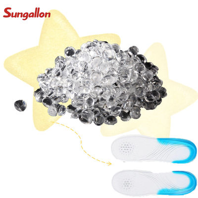 Soft Comfort TPE Granules Eco-Friendly Adjustable Hardness and Color Insoles for Shoe Manufacturers