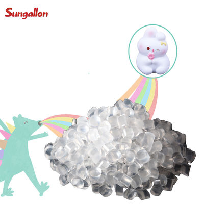 Clear Opaque TPE TPR Raw Material for Doll Figurine Decoration Ornament