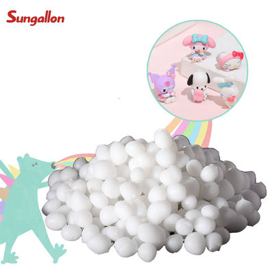 Clear Opaque TPE TPR Raw Material for Doll Figurine Decoration Ornament