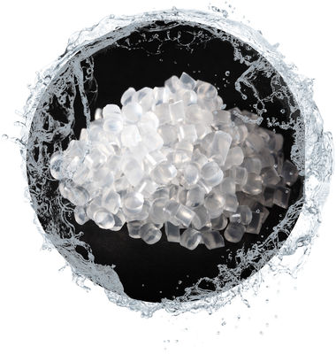 Przejrzystość gumowa termoplastyczna Związek TPE Elastomer Materiał Kolorowe granule 20A ~ 95A