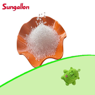 Sungallon GP100-1001 Серия TPE сырьевые материалы сверхпрозрачные гранулы для игрушечного формования порошкообразный