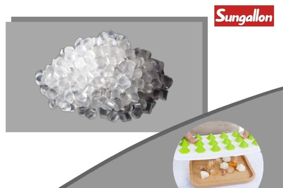 Recyclable TPE TPR Granules with High Elasticity Adjustable Hardness for Custom Ice Trays