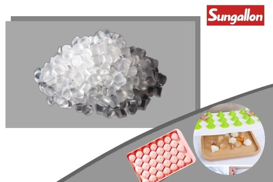 Hạt cao su TPE chất lượng thực phẩm lý tưởng cho khay băng khối mềm có thể sử dụng nhiều lần
