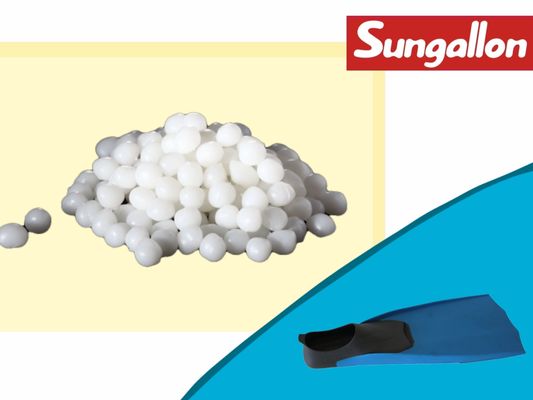 Customizable TPE Raw Material with Flexible Wide Hardness Range for Flippers/swim Fins