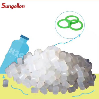 Thermoplastic Elastomer Granules Raw Material for Water Contact Accessories  Soft Rubber Gasket