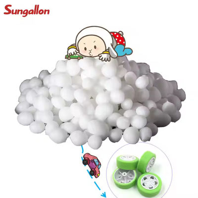 Sungallon TPR Plastic Material TPE Elastomer Material Granules Durable Rubber Toy Tire Injection Molding Grade