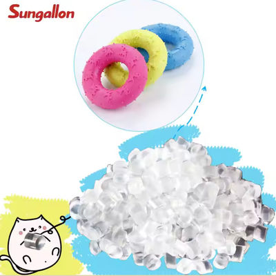 TPE Funny Dog Training Chew Treats Pet Rubber Toys with Teeth Economical TPR Plastic Material