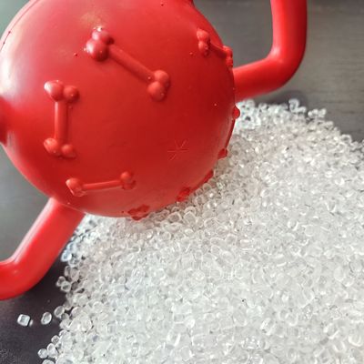 TPE رنگارنگ (ترومپلاستیک الاستومر) Masterbatch برای حیوانات خانگی Chew & Squeak Toys Granules Injection Molding