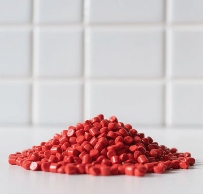TPE رنگارنگ (ترومپلاستیک الاستومر) Masterbatch برای حیوانات خانگی Chew & Squeak Toys Granules Injection Molding