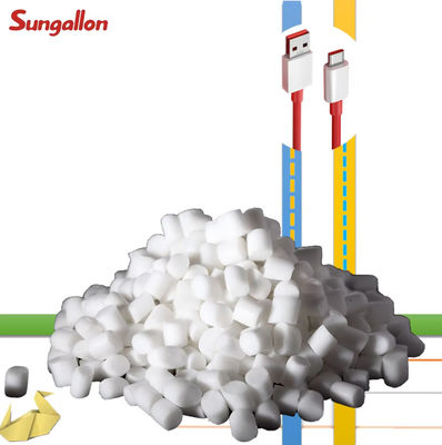 Flame-Retardant TPE Granules for Smartphone Chargers Audio Cables & Industrial Wiring Durable Cable Sheath Material