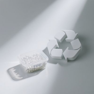 High Elasticity TPE TPR Rubber Plastic Raw Material Granules for Toy Car Tires and Toy Making
