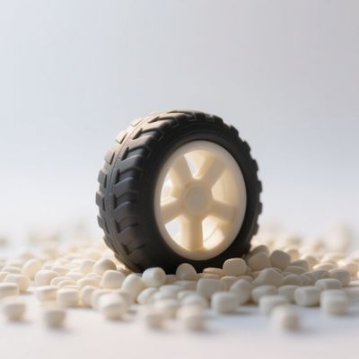 High Elasticity TPE TPR Rubber Plastic Raw Material Granules for Toy Car Tires and Toy Making