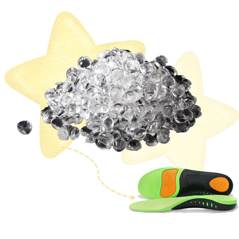 Soft Comfort TPE Granules Eco-Friendly Adjustable Hardness and Color Insoles for Shoe Manufacturers