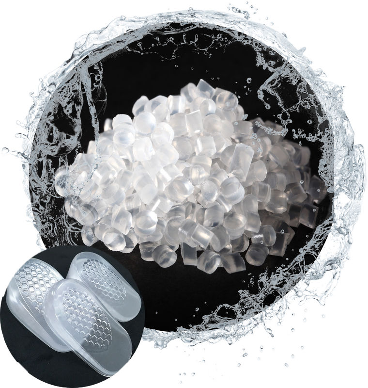 Certyfikowane przez ISO granule TPE Jasny kolor podstawy 7Q-30A Twardota Model GP200