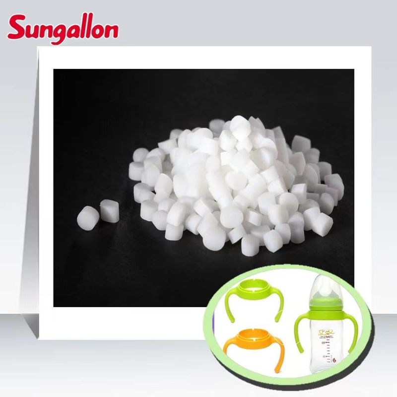 السلامة مواد TPE Elastomer TPR مواد بلاستيكية للتواصل مع الطعام ومنتجات الأطفال