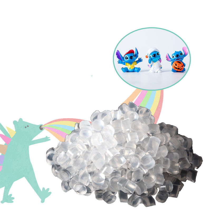 Clear Opaque TPE TPR Raw Material for Doll Figurine Decoration Ornament