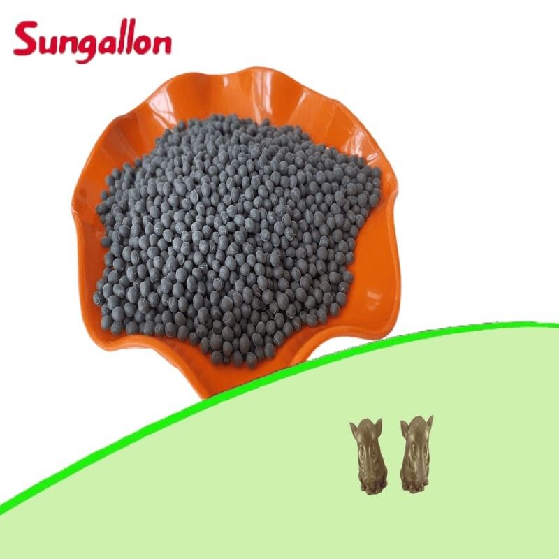Toothbrush Toy Tires Castor Wheel TPE Granules TPR Plastic Material White Opaque Base Hardness 5A-95A