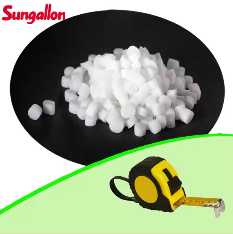 White Opaque Thermoplastic Elastomers Granules TPE Elastomer Material for Over Molding in Wearable Devices