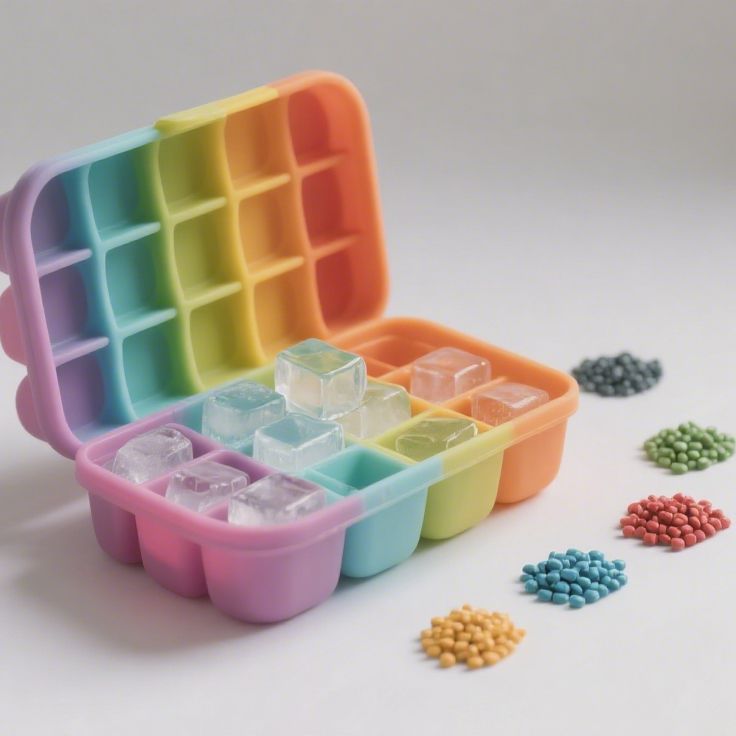 Recyclable TPE TPR Granules with High Elasticity Adjustable Hardness for Custom Ice Trays