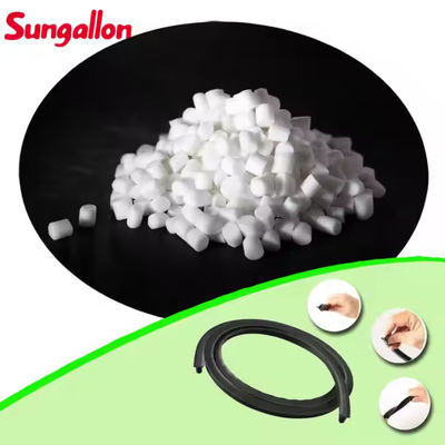55A-75A Hardness TPR Plastic Material for Injection Molding of Home Appliance Accessories in White Opaque