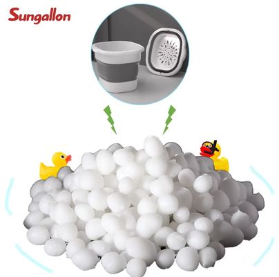 10A - 95A TPE Granules Thermoplastic Elastomer Material For Portable Foldable Bucket